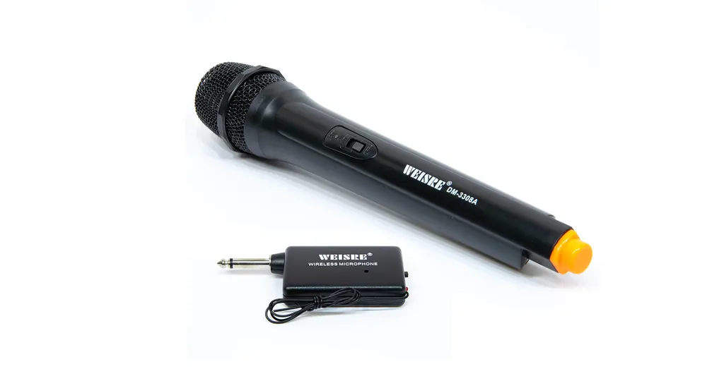 Különleges ajánlat Weisre DM-3308A elemes VHF vezeték nélküli kézi mikrofon