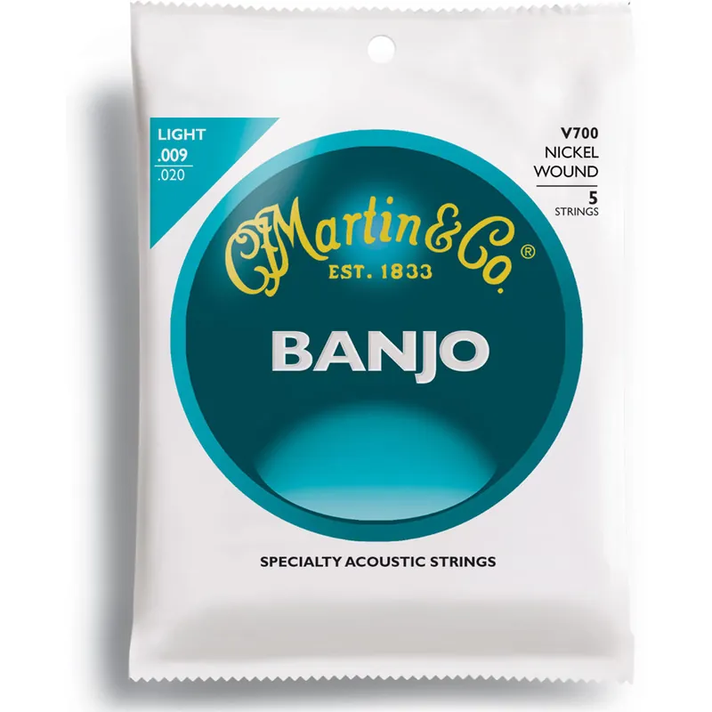 Exkluzív ajánlat Martin strings V700 húr - banjo, 5 húros, Vega Light