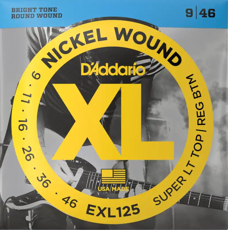 Végkiárusítás D'Addario EXL125 Nickel Wound 9-46 elektromos gitárhúr
