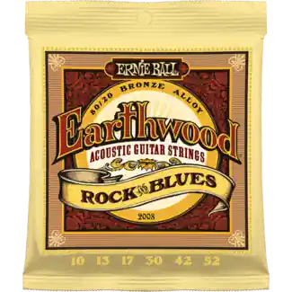 Ernie Ball 2008 Earthwood Bronze Rock & Blues 10-52 akusztikus gitárhúr Olcsóbb