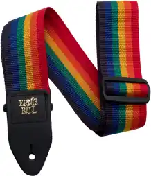 Outlet Ernie Ball 4044 szivárvány gyöngyvászon gitárheveder