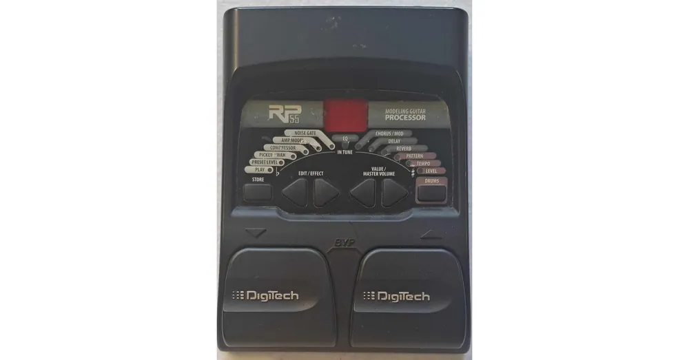 Népszerű DigiTech RP 55 gitár multieffekt (Használt cikkek)