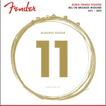 Fender 880CL Dura-Tone 80/20 Coated 11-52 akusztikus gitárhúr Legjobb ár