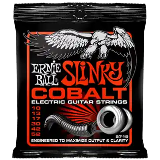 Ernie Ball 2715 Cobalt Skinny Top Heavy Bottom Slinky 10-52 elektromos gitárhúr Expressz szállítás