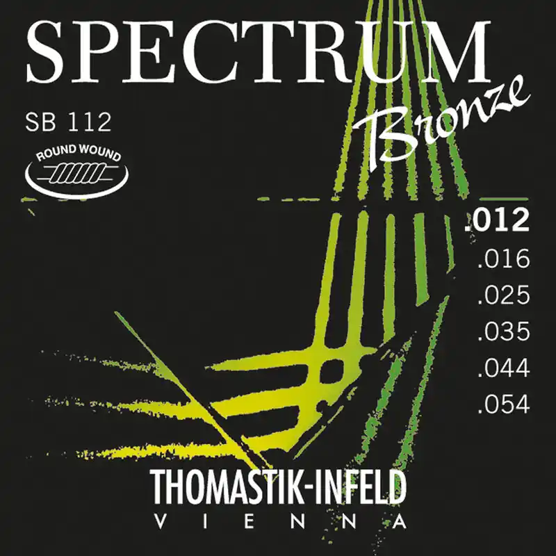 Thomastik SB112 Spectrum Bronze 12-54 akusztikus gitárhúr Biztonságos fizetés