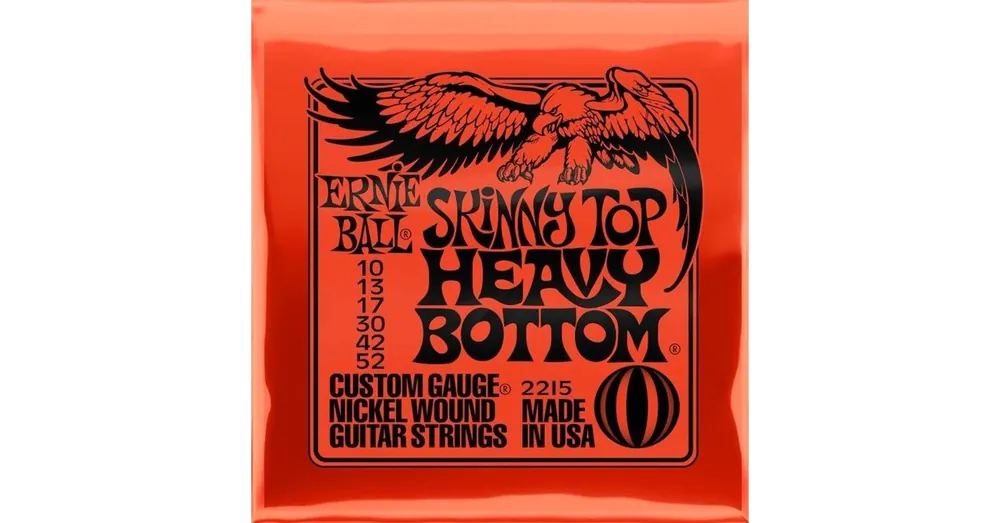 Ernie Ball 2215 Nickel Wound Skinny Top Heavey Bottom 010-052 elektromos gitárhúr szett Ajánlat