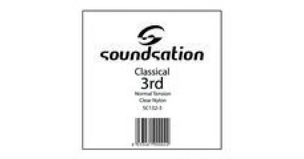 Soundsation 3rd SC133-3 klasszikus különálló nylon gitárhúr Újdonság