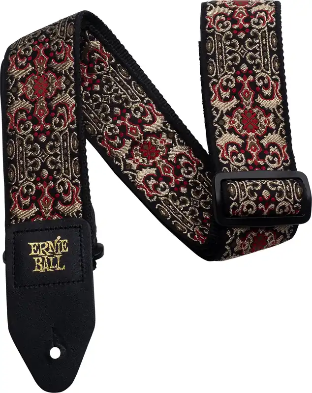 Legkelendőbb Ernie Ball 4167 Persian Red/Gold gitárheveder