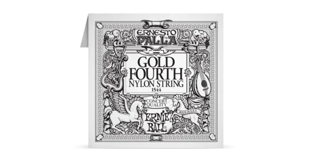 Ernie Ball Classical Single Gold D4 különálló nylon gitárhúr Biztonságos fizetés