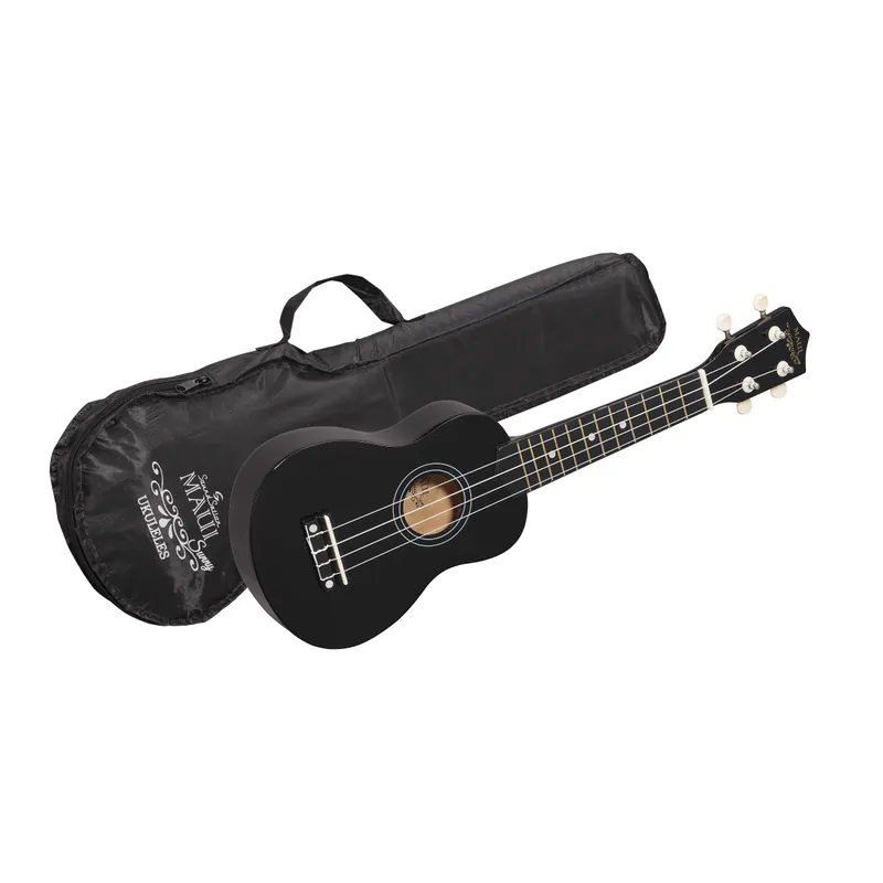 Biztonságos vásárlás SOUNDSATION SUNNY 10-BK - MAUI Sunny szoprán ukulele, tokkal