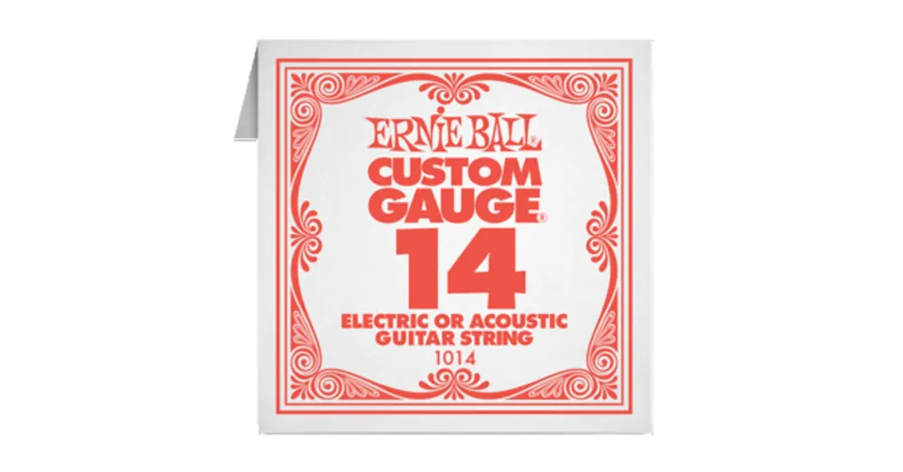 Ajánlat Ernie Ball Plain Steel 014 különálló elektromos - akusztikus gitárhúr