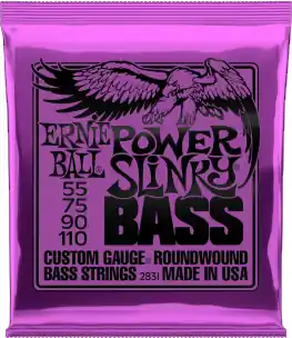 Ernie Ball 2821 Nickel Wound Power Slinky Bass 5 String 50-135 basszus gitárhúr Olcsó