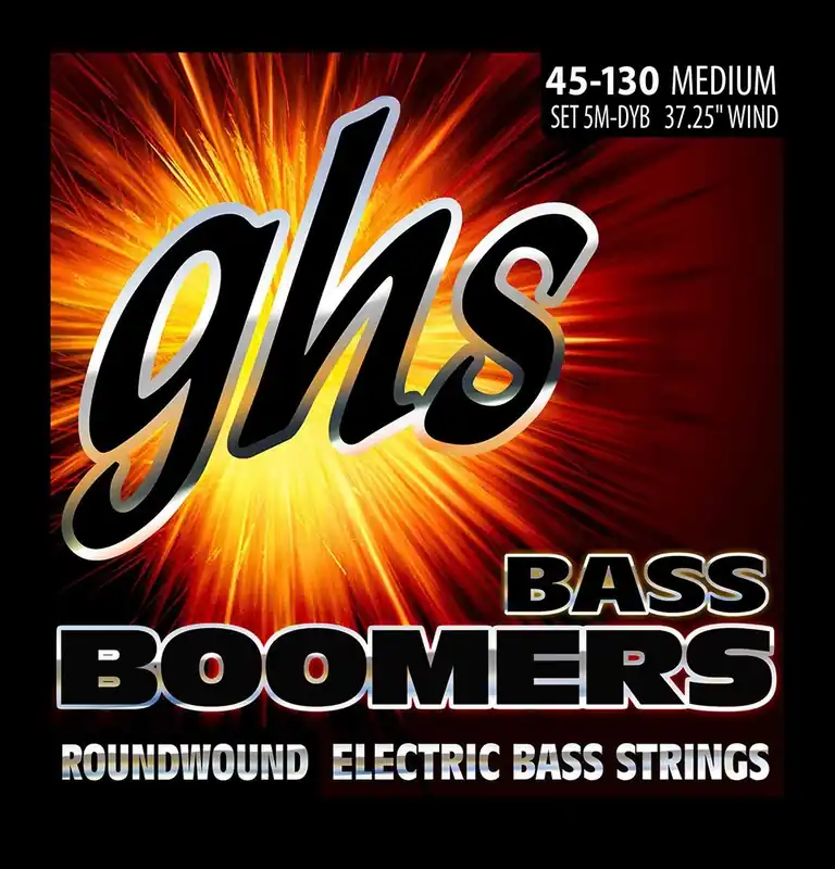 GHS 5M-DYB Boomers 45-130 5-húros basszus gitárhúr Árengedmény
