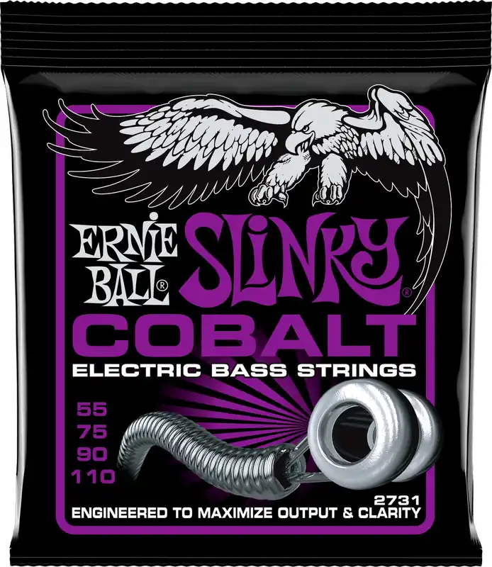 Kedvezmény Ernie Ball 2731 Cobalt Power Slinky 55-110 basszusgitárhúr