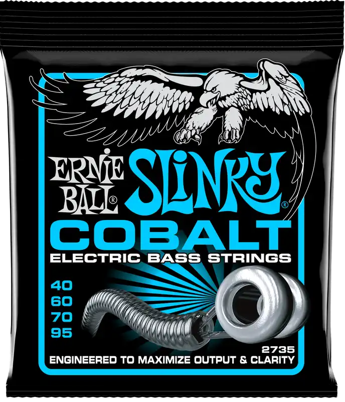 Utolsó esély Ernie Ball 2735 Cobalt Extra Slinky 40-95 basszusgitárhúr