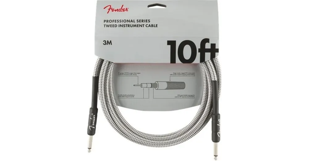 Fender Professional Series 0990820063 Fehér Egyenes - Egyenes 3m Outlet