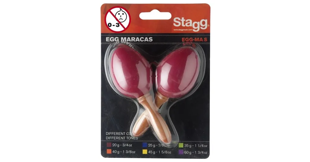 Stagg EGG-MA S/RD piros tojás maracas pár Kiárusítás