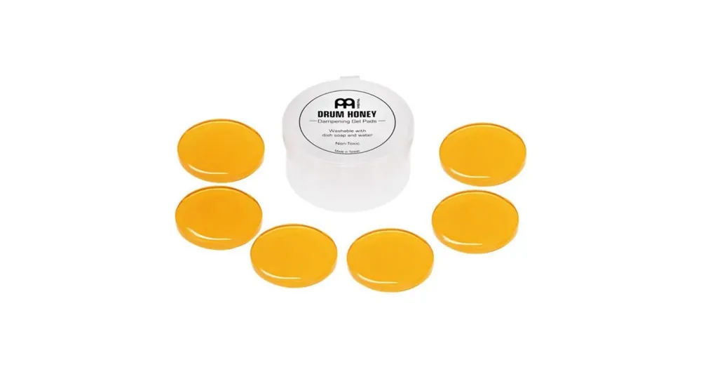 Ne maradj le MEINL VE16MDH-KUSDrum Honey 6 db öntapadó, mosható tompító gél