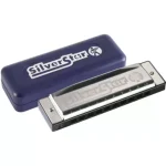 Újdonság Hohner M5040867 Silver Star szájharmónika G