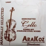 Biztonságos fizetés Arakoz Stradivari Liht CSKLT 4/4 cselló húrkészlet