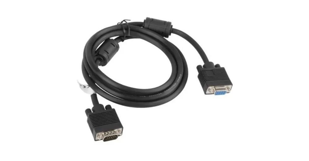 KPO3711-1,5VGA dugó - VGA alzat, szűrősVGA hosszabbító kábel,1,5m Utolsó esély