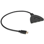 ZLA0310 HDMI közösítő, 3 bemenet - 1 kimenet, kapcsolható Ajánlat