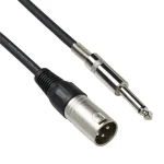 Ajánlat Bespeco BSMM100 (Jack 6,3mm mono - XLR) Audio kábel 1 m