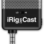 IK Multimedia iRig Mic Cast kompakt mikrofon iPhone/iPod touch/iPad/Android támogatással Expressz szállítás