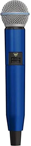 Shure WA723-BLU színes mikrofonmarkolat GLXD2/SM58 és GLXD2/Beta 58A kéziadóhoz Biztonságos fizetés