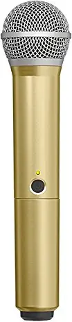 Shure WA712-GLD színes mikrofonmarkolat BLX2/PG58 kéziadóhoz Biztonságos fizetés