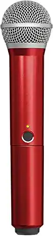 Shure WA712-RED színes mikrofonmarkolat BLX2/PG58 kéziadóhoz Csak ma
