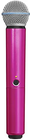 Azonnali szállítás Shure WA713-PNK színes mikrofonmarkolat BLX2/SM58 és BLX2/Beta58A kéziadóhoz