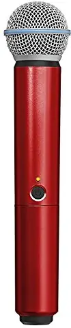 Outlet Shure WA713-RED színes mikrofonmarkolat BLX2/SM58 és BLX2/Beta58A kéziadóhoz