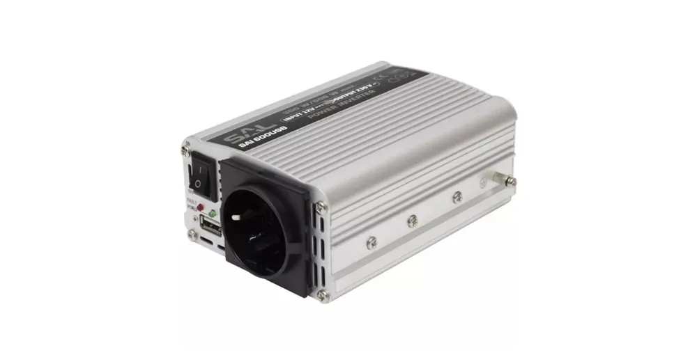 Népszerű SAL SAI 600USB feszültségátalakító, 300 W, inverter, 500 mA USB töltő, gyermekzár