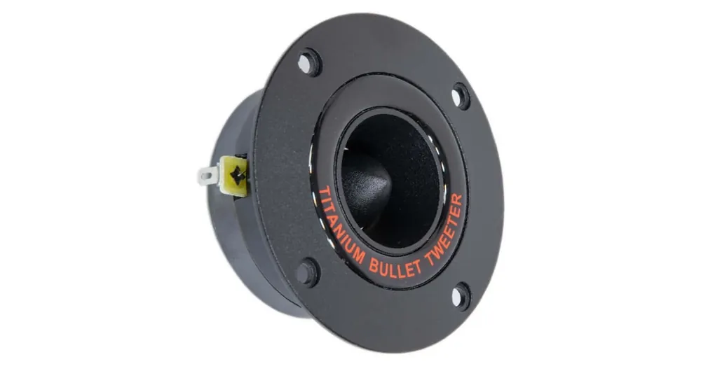 Korlátozott ajánlat Thunder TD-98 Titanium DomeBlack 50/100W (Átm = 9,8 cm) 8 Ohm magassugárzó
