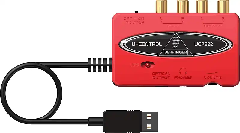 Behringer U-CONTROL UCA222 USB hangkártya Ingyenes szállítás