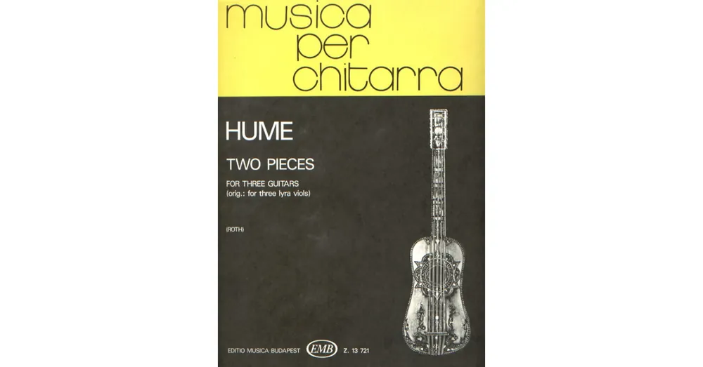 Roth Ede Hume, Tobias Két darab három gitárra Szuper akció