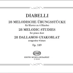 Végkiárusítás Diabelli, Anton 28 dallamos gyakorlat