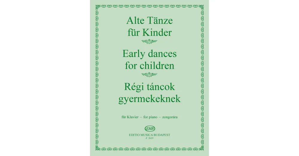 Árengedmény Fantóné Kassai Régi Táncok GYermekeknek (régebbi borítóval)