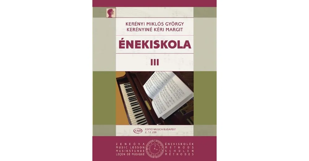 Kedvezményes ár Kerényi Miklós György – Kerényiné Kéri Margit - Énekiskola 3