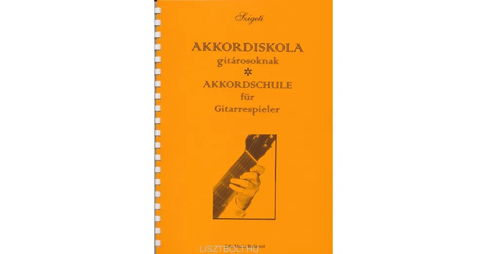 Szigeti Akkordiskola gitárosoknak Szuper ajánlat