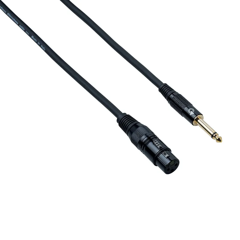 Újdonság Bespeco EAJXF600 Eagle Pro mono mikrofonkábel jack-XLR, 6m