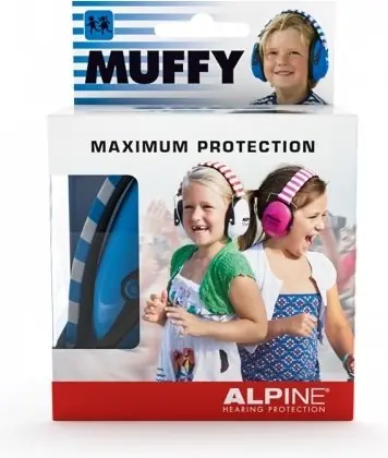 Alpine Muffy kék gyermek hallásvédő/fülvédő tok Biztonságos fizetés