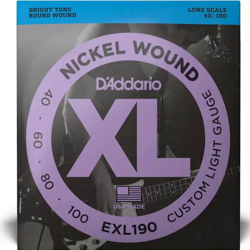 D'addario EXL190 - XL basszusgitár húr készlet Biztonságos fizetés