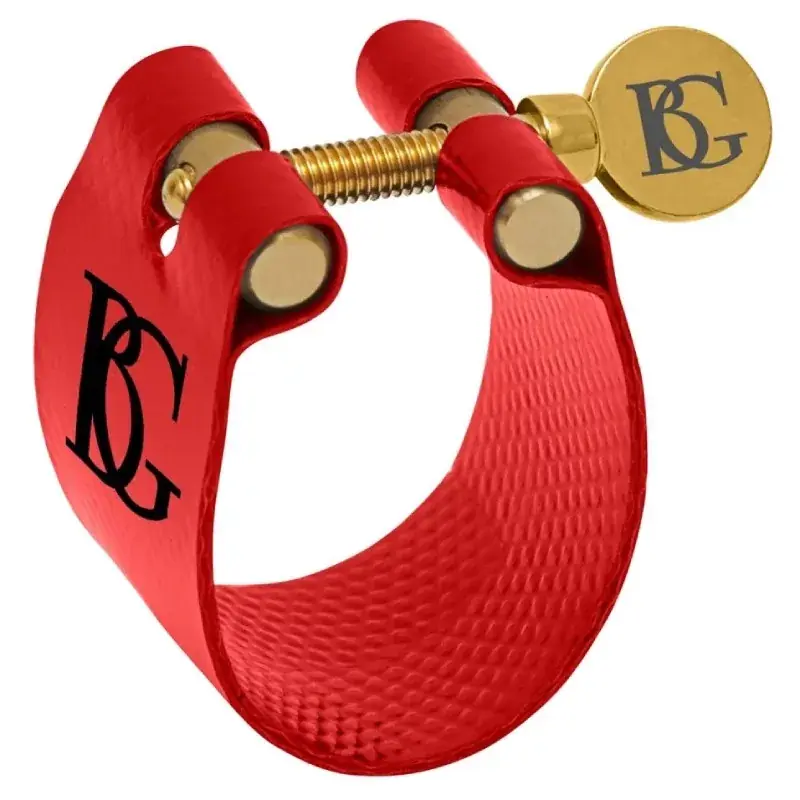 Bestseller BG LFT9 Flex tenorszaxofon szorító+kupak (piros)