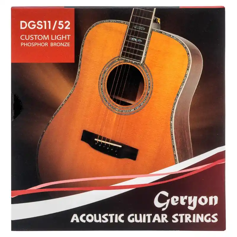 Geryon DGS 11/52 akusztikus gitárhúr készlet Custom light Árengedmény