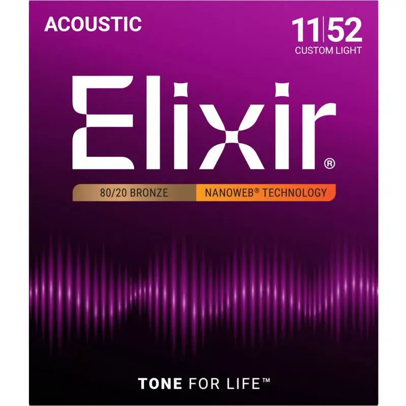 Biztonságos vásárlás Elixir NANOWEB 11027 akusztikus, bronz gitárhúr készlet