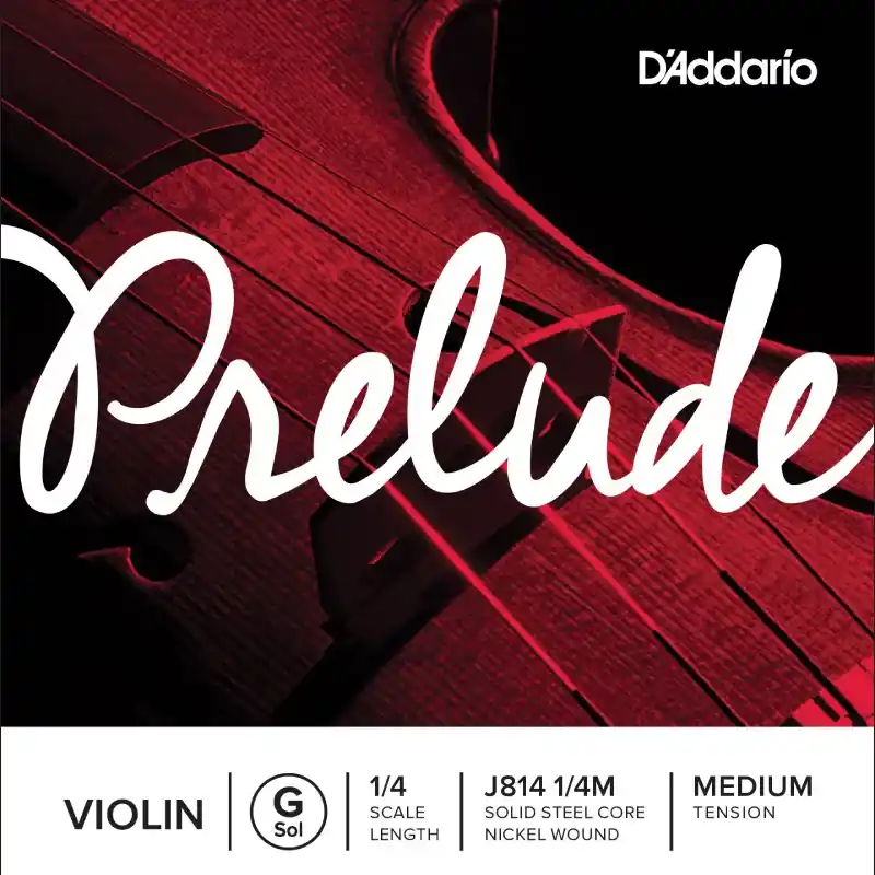 D'addario Prelude hegedűhúr G, 1/4 medium Rendeld meg most
