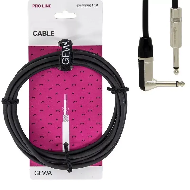 GEWA VE10 Mono Pro Line hangszerkábel 3 méter Kedvezmény