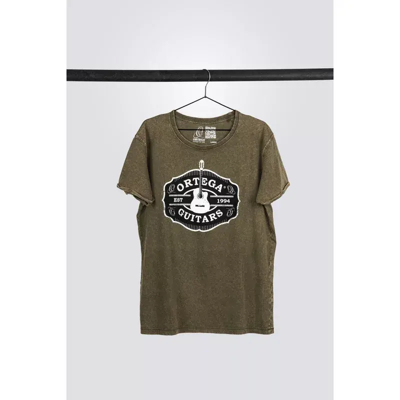 Azonnal elérhető ORTEGA OTS4-VGR-XL Americana gitár póló, zöld, XL